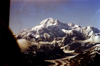 Denali from the air 2004