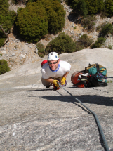 Jugging to Sickle Ledge El Cap