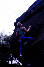 the early years Bell Hagg bouldering